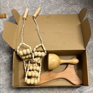 Wooden Massage Roller Set
